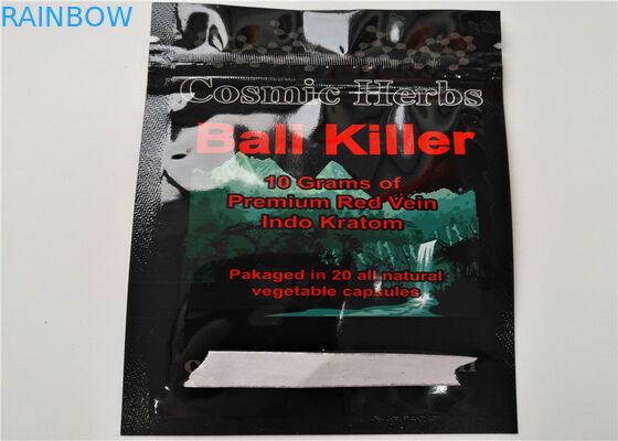 Ладан небольшого размера травяной упаковывая изготовленный на заказ логотип напечатанный с алюминиевым прокатанным слоем