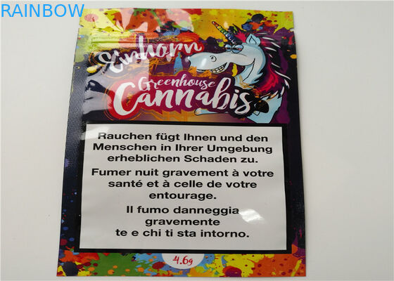 Ладан небольшого размера травяной упаковывая изготовленный на заказ логотип напечатанный с алюминиевым прокатанным слоем