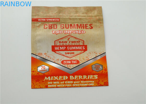 Ладан небольшого размера травяной упаковывая изготовленный на заказ логотип напечатанный с алюминиевым прокатанным слоем