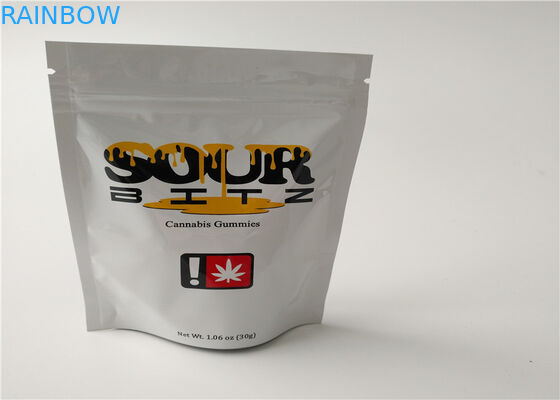 Застегните печатание Гравуре травяного ладана закрытия упаковывая с воздухонепроницаемым уплотнением молнии