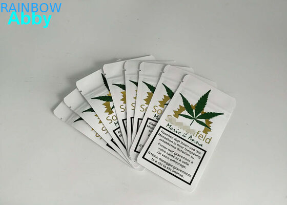 Алюминиевая фольга Матт золота печатания кладет Гуссет в мешки 10000 МОК стороны барьера газа