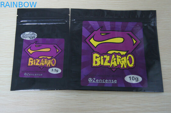 Нетоксическая пластиковая молния кладет в мешки для камедеобразного медведя/камедеобразной упаковки конфеты