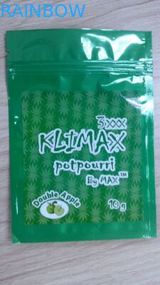 Ладан упаковывая, пластиковые сумки доказательства запаха травяной молнии для упаковки еды