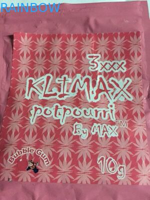 Ладан упаковывая, пластиковые сумки доказательства запаха травяной молнии для упаковки еды