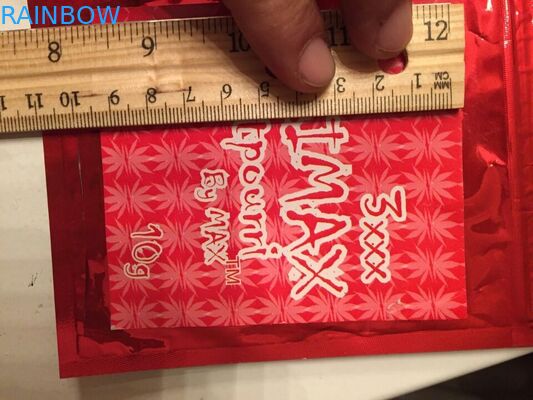 Ладан упаковывая, пластиковые сумки доказательства запаха травяной молнии для упаковки еды