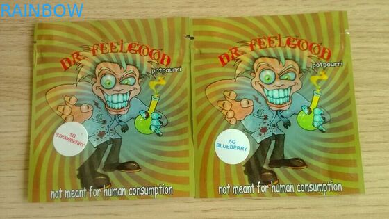 Ладан упаковывая, мешок 4г янтарных лист травяной уплотнения безопасностью 3 бортовой