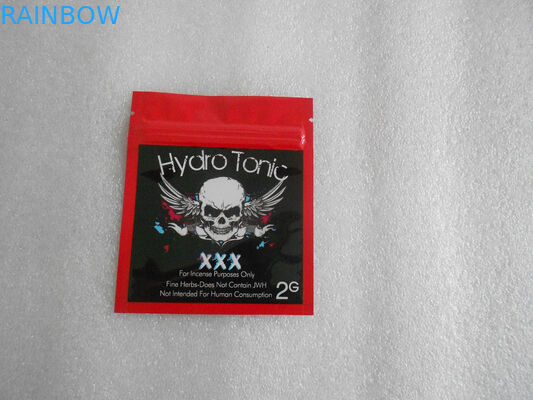 Ладан упаковывая, сумки высокого барьера травяной молнии ПЭ материальные пластиковые