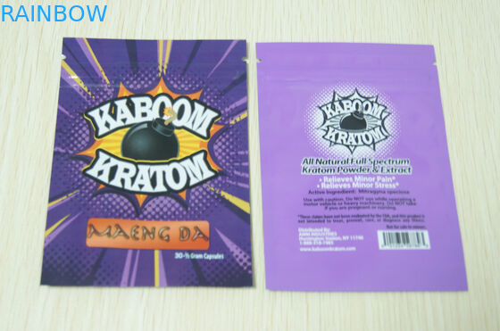 3 цвет напечатанный таможней Фр мешка уплотнения грамма 3 бортовой водоустойчивой - 20180816 до 9