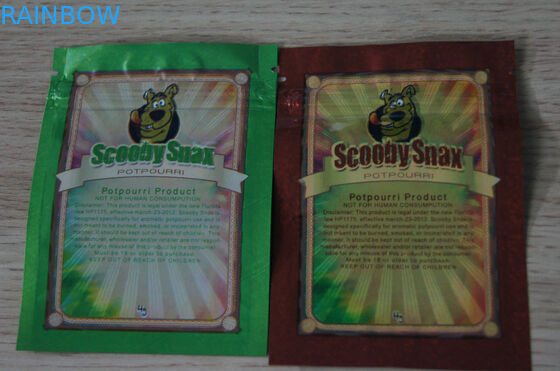 Прокатанные материальные стоят вверх печатание Ротогравуре мешка с круглым отверстием вида