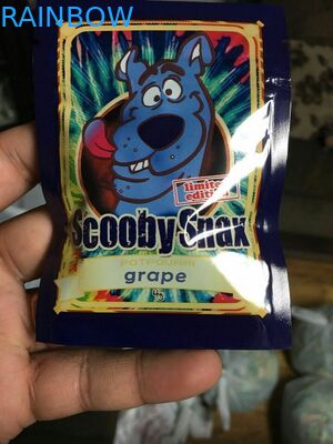 Прокатанные материальные стоят вверх печатание Ротогравуре мешка с круглым отверстием вида