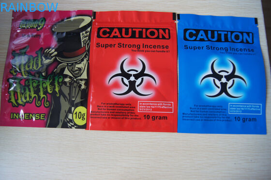 Прокатанные материальные стоят вверх печатание Ротогравуре мешка с круглым отверстием вида