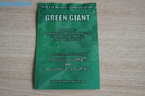 Ясный передний травяной ладан упаковывая Ресиклабле изготовленный на заказ логотип для разрешения табака