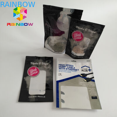 Ясное окно стоит вверх сумки мешка на еда/конфета/кофе 10000 МОК