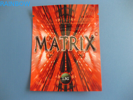 Равуре печатая бортовой материал фольги Мылар мешка уплотнения 3 с ручкой верхней части Иппер