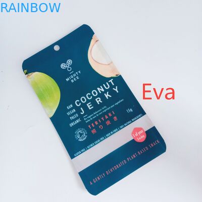 Таможня молнии Мылар напечатала пластмассу сумок закуски чистую для рывка/сухофрукта кокоса