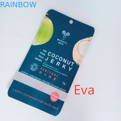 Таможня молнии Мылар напечатала пластмассу сумок закуски чистую для рывка/сухофрукта кокоса