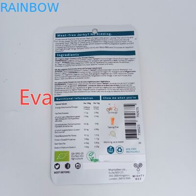 Таможня молнии Мылар напечатала пластмассу сумок закуски чистую для рывка/сухофрукта кокоса