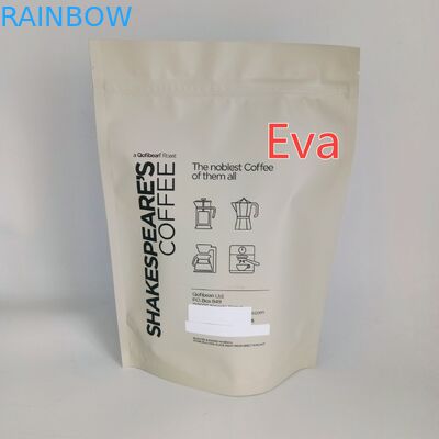 Серебряные пластиковые стоят вверх сумки 500г мешка нетоксические для упаковки порошка чая кофе