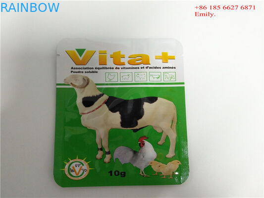 8 - бортовое уплотнение стоит вверх материал Мопп сумок мешка для упаковки корма для домашних животных