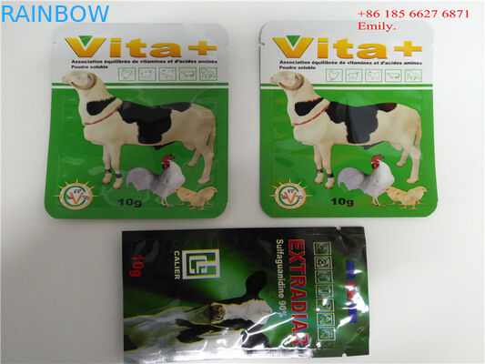 8 - бортовое уплотнение стоит вверх материал Мопп сумок мешка для упаковки корма для домашних животных