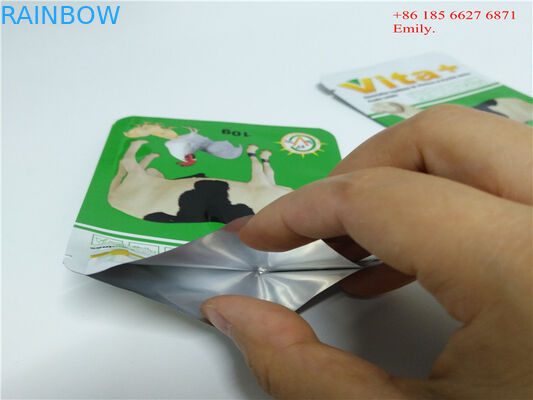 8 - бортовое уплотнение стоит вверх материал Мопп сумок мешка для упаковки корма для домашних животных