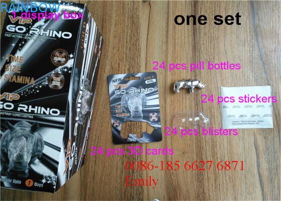 Карта упаковывая, упаковка волдыря меток частного назначения волдыря таблетки носорога пластиковая