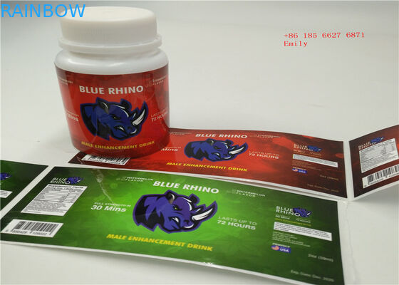 Слипчивые водоустойчивые ярлыки рукава сокращения 3Д