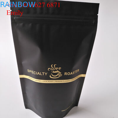 Застегните на молнию мешок фольги упаковывая 250г 500г с дегазировать односторонние клапаны