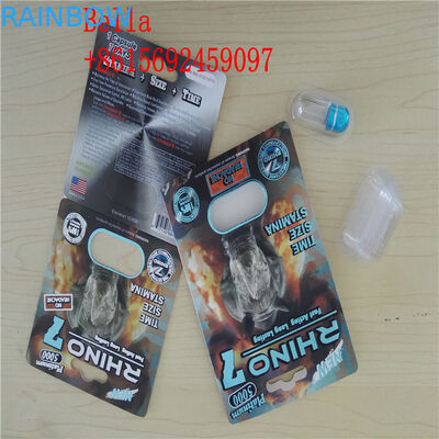 Изготовленная на заказ карта волдыря 3Д упаковывая пластиковый материал для капсулы/таблеток секса