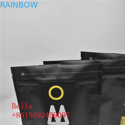 Выровнянная фольгой толщина сумок кофе бумаги Крафт Ресиклабле подгонянная