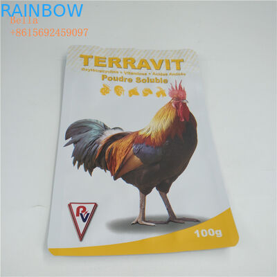 Ресиклабле пластиковым толщина корма для домашних животных подгонянная мешком с печатанием логотипа