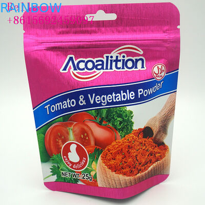 Мешки алюминиевой фольги пластиковые упаковывая, стоят вверх сумки мешка для еды промышленной