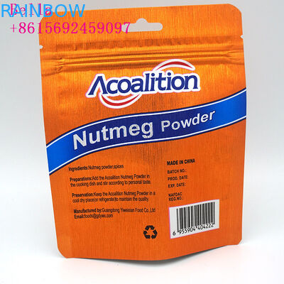 Мешки алюминиевой фольги пластиковые упаковывая, стоят вверх сумки мешка для еды промышленной