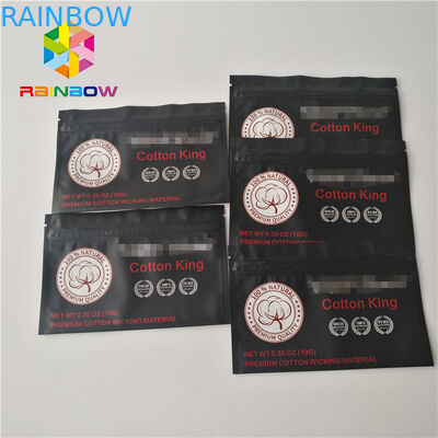 Стойте вверх сумки уплотнения застежка-молнии для пусковых площадок хлопка Фр-20181019-2 красоты лицевого макияжа круглых