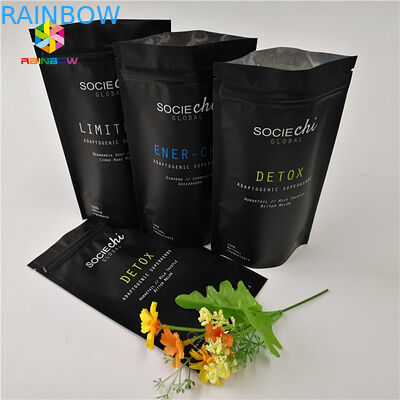 Ламинированный пакет с закусками Mylar, алюминиевая фольга Zipper Bag для говядины