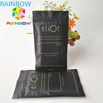 Мешки повторно использованные Зиплок пластиковые упаковывая, напечатанная таможня УСБ стоят вверх мешки