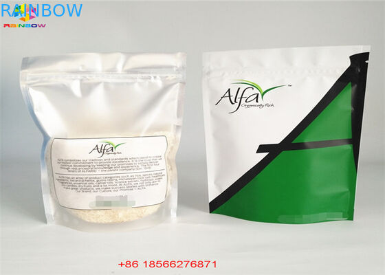 Ясные серебряные пластиковые мешки упаковывая Реклосабле замок застежка-молнии кладут алюминиевую фольгу в мешки