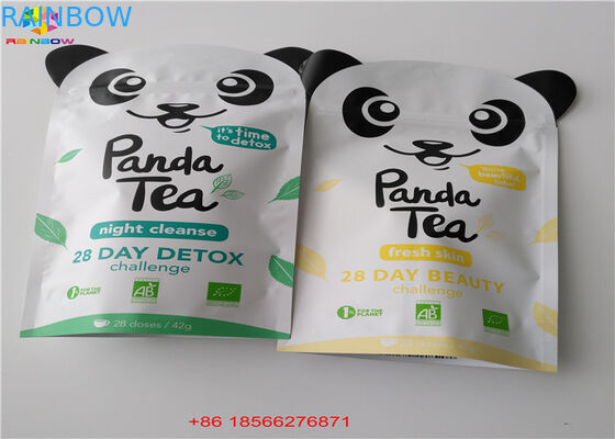 Алюминиевая фольга кладет пластиковые мешки в мешки упаковывая сторону 3 загерметизированную с верхним Зиплок