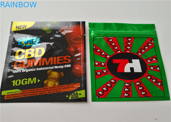 Сумки Зиплок Мылар патрона Вапе фольги Холограм травяного ладана СГС упаковывая мини