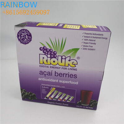 Изготовленные на заказ коробки дисплея картона бумажной коробки печатания упаковывая встречные для шоколадного батончика