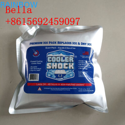 Упаковка напитков Жидкие мешки, ламинированные материальные пластиковые мешки для напитков