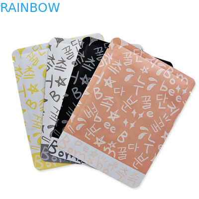 Размер алюминиевой фольги сумки ровной яркой поверхностной косметики упаковывая подгонянный материалом