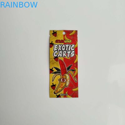 3 мешка загерметизированных стороной пластиковых упаковывая Ресеалабле сумку патрона ручки масла Вапе застежка-молнии