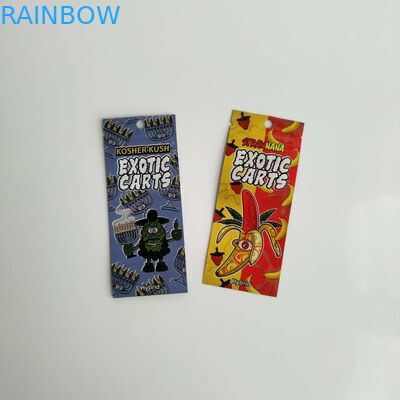 Многоразовые пластиковые мешки упаковывая экзотическую сумку Мылар подсказки золота тележек с Зиплок