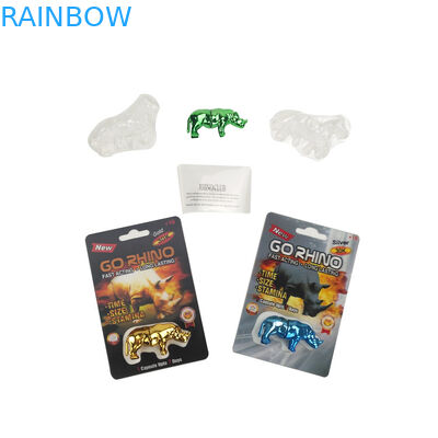 Карта пантеры 3D самой новой лошади черноты мамбы супер для пакуя мужского пакета таблетки секса платины носорога 600K 700K таблеток повышения