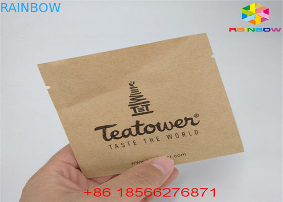 Чай Матча стоит вверх мешок молнии прокатанная материальная алюминиевая фольга повторно использует бумагу Крафт