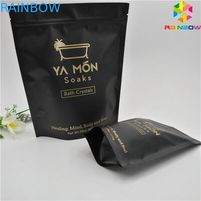 таможня ваша собственная сумка алюминиевой фольги печатания логотипа упаковывая с нижним мешком дна сумки гуссет кладет ясное фоильбаг в мешки молнии