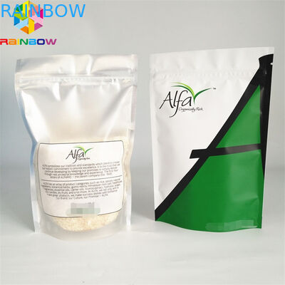 таможня ваша собственная сумка алюминиевой фольги печатания логотипа упаковывая с нижним мешком дна сумки гуссет кладет ясное фоильбаг в мешки молнии