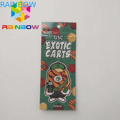 Мешки голографического патрона Вапе пластиковые упаковывая тележки Зиплок масла Кбд экзотические