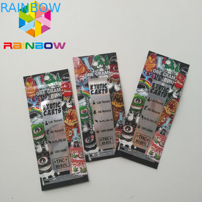 Мешки голографического патрона Вапе пластиковые упаковывая тележки Зиплок масла Кбд экзотические